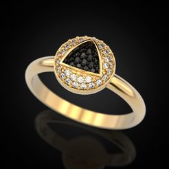 Adorable-Rings-3-Ring5-1.jpg STL file Adorable Rings 3 Ring5・3D printing idea to download