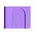 C01 - Tall wall (with arch and 1 end pillar).stl 00 / HO Scale Railway/Train Layout Tunnel Portals, Bridges & Walls