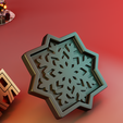 render_PP002.png Christmas Snowflake Tray