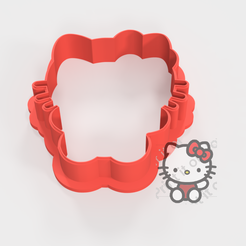 Hello-Kitty-rnd.png Cookie Cutter - Hello Kitty