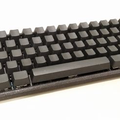 IMG_20230516_235835.jpg STL file Mega 60% GH60 Modernized Case (soft mounted pcb, bouncy!) for Custom Mechanical Keyboard・Template to download and 3D print