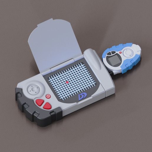 🐉 D-Terminal_Degimon Adventure 02・ 3D File for 3D printing