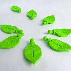 2.jpg Free STL file Ogo Leaves・3D printing model to download
