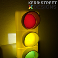 Stoplight-Nightlight-Dark-Iso.png Cute Stoplight Nightlight-3D Stoplight Racing Nightlight for Children's Rooms