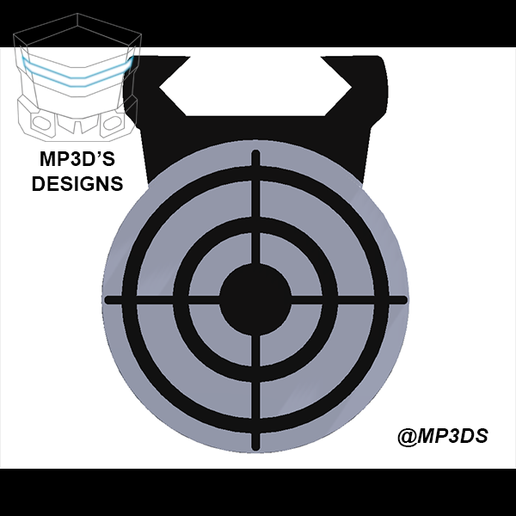 Target Hand Stop 3D model