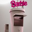 barbie.77.jpg Miniature coffee shop, Barbie Inspired 3D print files