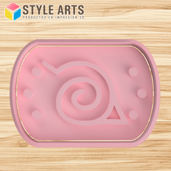 NARUTO2.png Naruto cookie cutter cookie cutter - M2