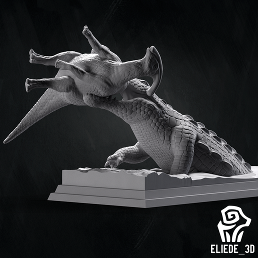 Sarcosuchus 3D model