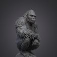 ппп.256.jpg Calm Gorilla 3D print model