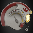 RebelPilotHelmetLateral2.png Star Wars Rebel Flight Pilot Helmet for Cosplay
