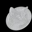 4.jpg Cat Portrait Relief Medallion Sculpture
