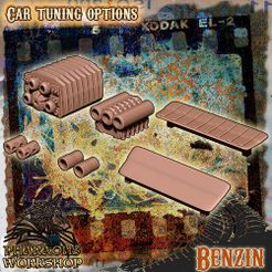 car-tuning.jpg 3D file Car tuning pack・3D printing design to download