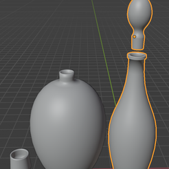 Screenshot_31.png Free STL file Bottle collection II 1:3・Template to download and 3D print