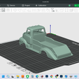Screenshot-6949.png 1955 FORD C-500 CABOVER  FLATBED RAMP TRUCK, detailed hollow model shell cab body, solid ramp bed, rc, trucks, scale rigs, builds, display, resin and fdm 3d print, stl file