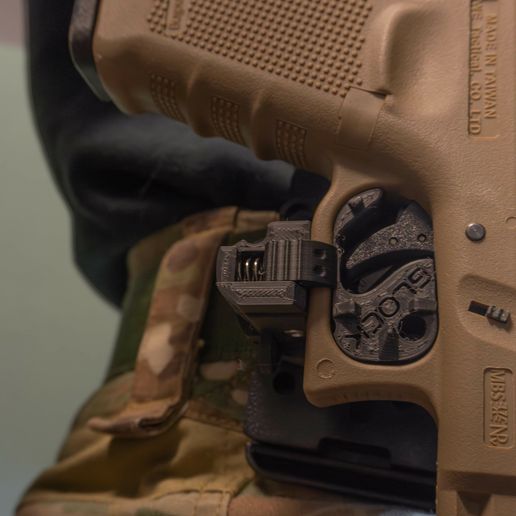 quick release glock holster