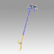 1.jpg Yugioh Duel Monsters GX Magicians Valkyria Cane Cosplay Weapon