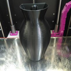 IMG_2019-06-01_111721.jpg STL file Outdoor Wall Vase・3D printer model to download