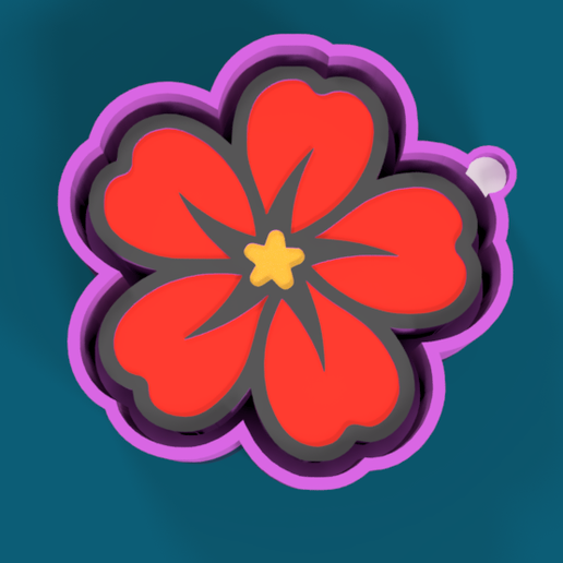 🌼 Flower 3 – Freshie Mold and Versatile 3D model