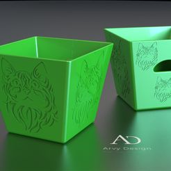 pot-15-03-2023.jpg STL file Flowerpot with water reserve - Pot de fleurs avec réserve d'eau・3D printer model to download