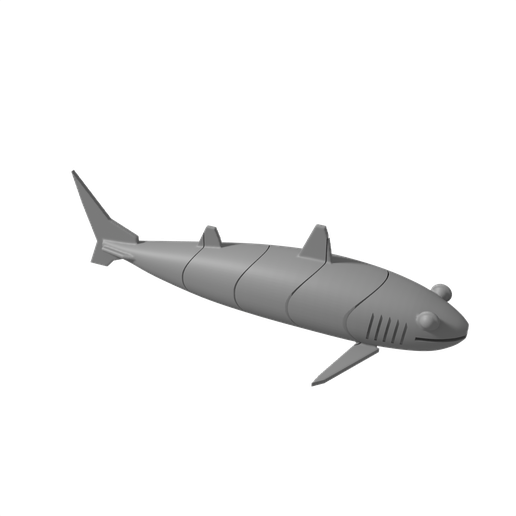 Articulated Cladoselache Flexi Shark - Devonian Shark