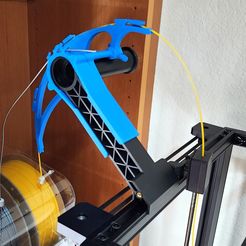 Main.jpg Archivo 3D Creality Ender 3 S1 Pro Guía de filamento para caja seca・Diseño de impresión en 3D para descargar