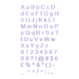 Alphabet Letters i2 - Arial.stl Alphabet Letters - Various Fonts