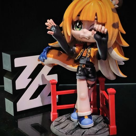🐉 Ju Fufu Chibi Ver. Zenless Zone Zero・3D Print with the bambu
