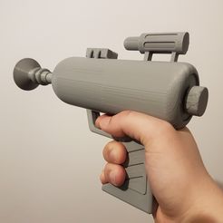 resize-934940182507033414.jpg Free STL file Rick and Morty's Ray Gun - shoots NERF darts・3D printable model to download