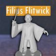 1.jpg Professor Filius Flitwick Harry Potter Custom 3D Print Model 3D print model