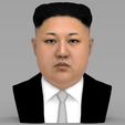 kim-jong-un-bust-ready-for-full-color-3d-printing-3d-model-obj-mtl-fbx-stl-wrl-wrz.jpg Kim Jong-un bust ready for full color 3D printing