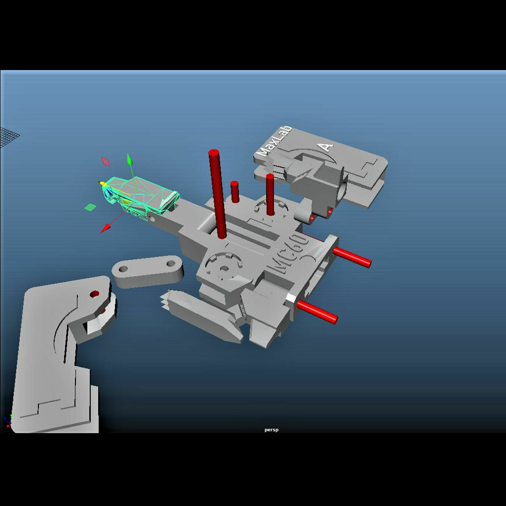 20.jpg Télécharger fichier STL gratuit Laserbeak • Objet imprimable en 3D, MaxLab