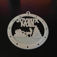 20221223_093855.jpg Archivo STL gratis adornos de feliz navidad・Modelo de impresión 3D para descargar