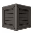 Wireframe-Lowpoly-3.jpg Miniature Crate Box. 1:12 Scale Dollhouse & Market Accessory. Print-in-place with 3MF included.(No Supports and no Rafts)