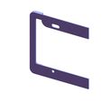 Car license plate Left.JPG Car license plate assembly