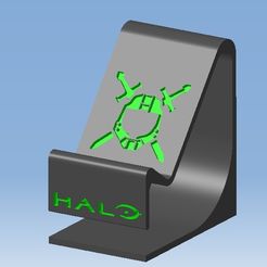 A.jpg STL-Datei Stand XBOX design HALO - XBOX HALO design controller stand herunterladen • 3D-Drucker-Vorlage, DRE-3D-FREPS-DESIGN