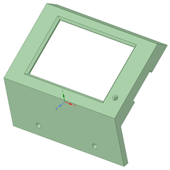 TFT35_v2.0_Bezel_for_Sainsmart_Coreception_300.png Fichier STL gratuit Lunette de montage BIGTREETECH TFT35 v2.0 pour Sainsmart Coreception 300 / Creativity 3D ELF・Objet imprimable en 3D à télécharger