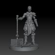 bfront.jpg Galt - Human Barbarian Character STL