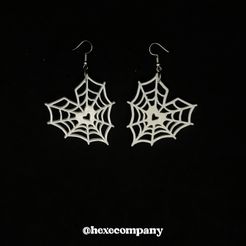 telaraña-corazón-1.jpg Heart Spider Web Earrings