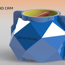 render_2.jpg Fichier STL Moule pour pots en ciment・Plan pour imprimante 3D à télécharger