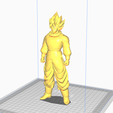 3.png Son Goku Yadrat Super Saiyan 3D Model