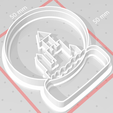 c1.png cookie cutter stamp Christmas snowball with houses