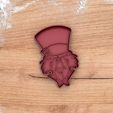 sombrerero.jpg Mad hatter cookie cutter from Alice in Wonderland