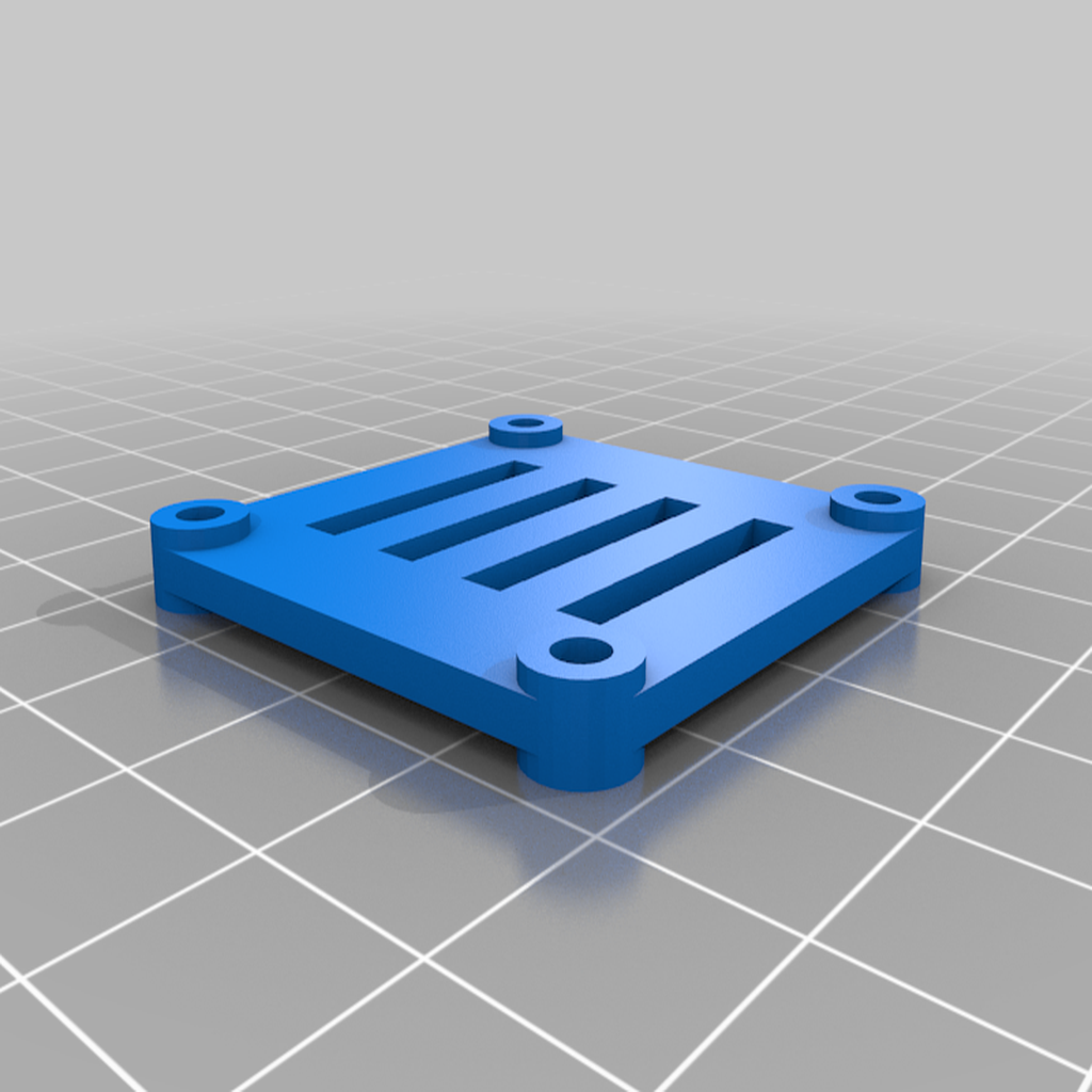 Скачать бесплатный файл STL Flight Controller / ESC mounting plate ...