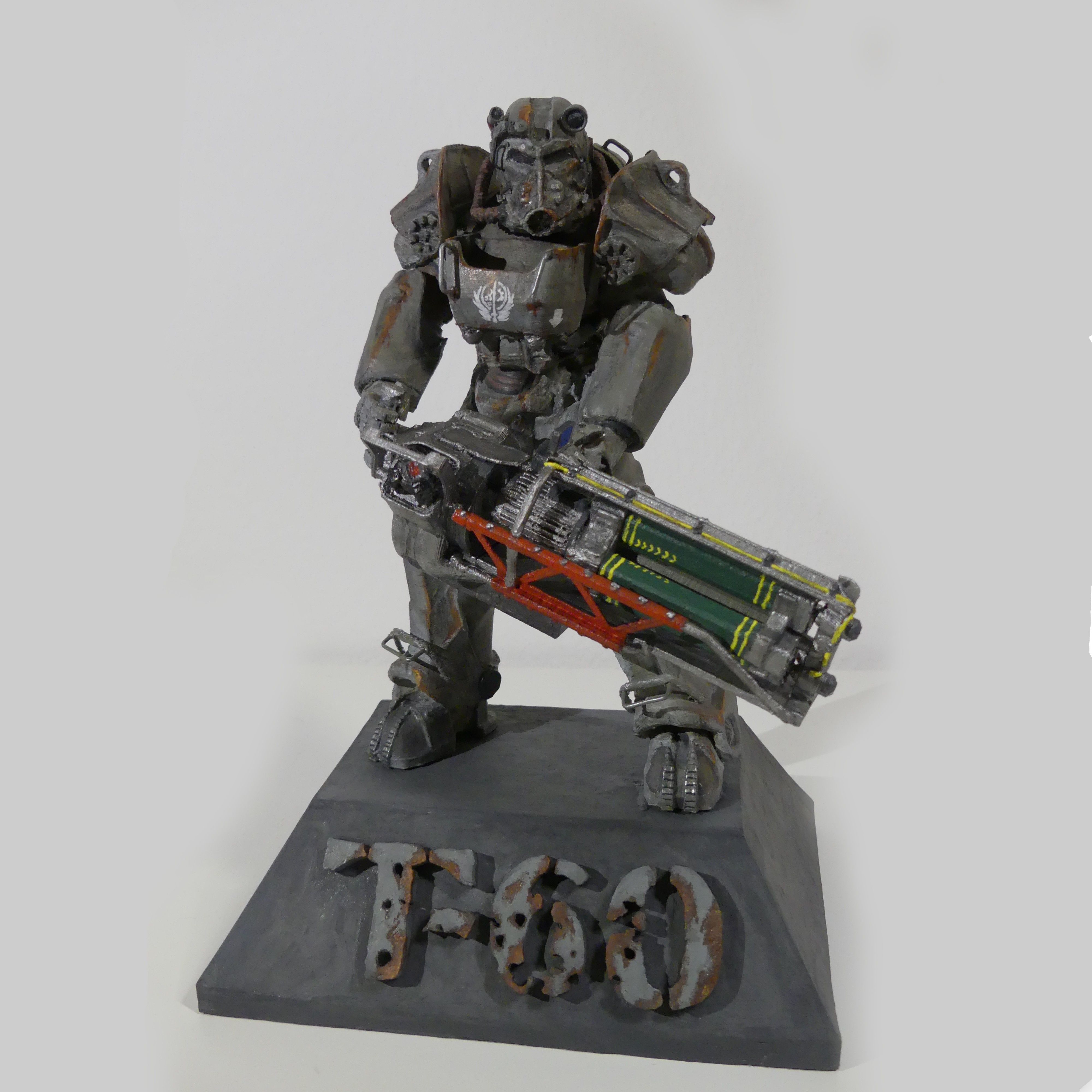 Free STL file Fallout T-60 Power armor・3D printing template to download