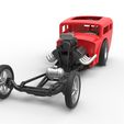 4.jpg Diecast Front engine old school dragster with shell Scale 1:25