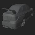 6.png Subaru Impreza WRX STi Sedan Wall-mounted