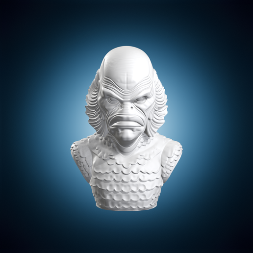 Creature from the Lagoon Bust