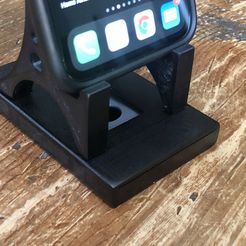 20190807_141732703_iOS.jpg Free STL file Business card dispenser and phone stand・3D printable object to download