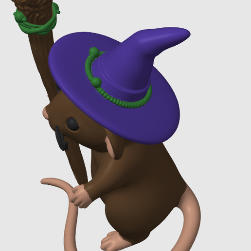 🪄 Magic Rat・ 3MF File for 3D printing・Cults