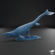 Mosasaurus-wax-5.png Mosasaurus hoffmanni 3D print model